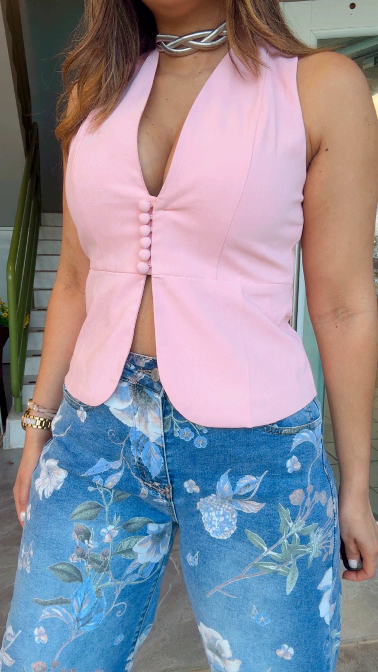 Pink Blouse