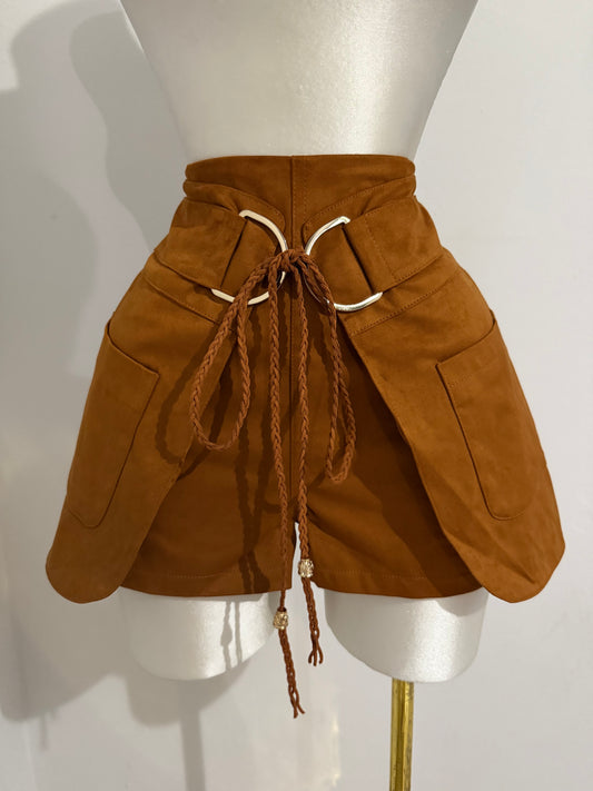 Camel Skort