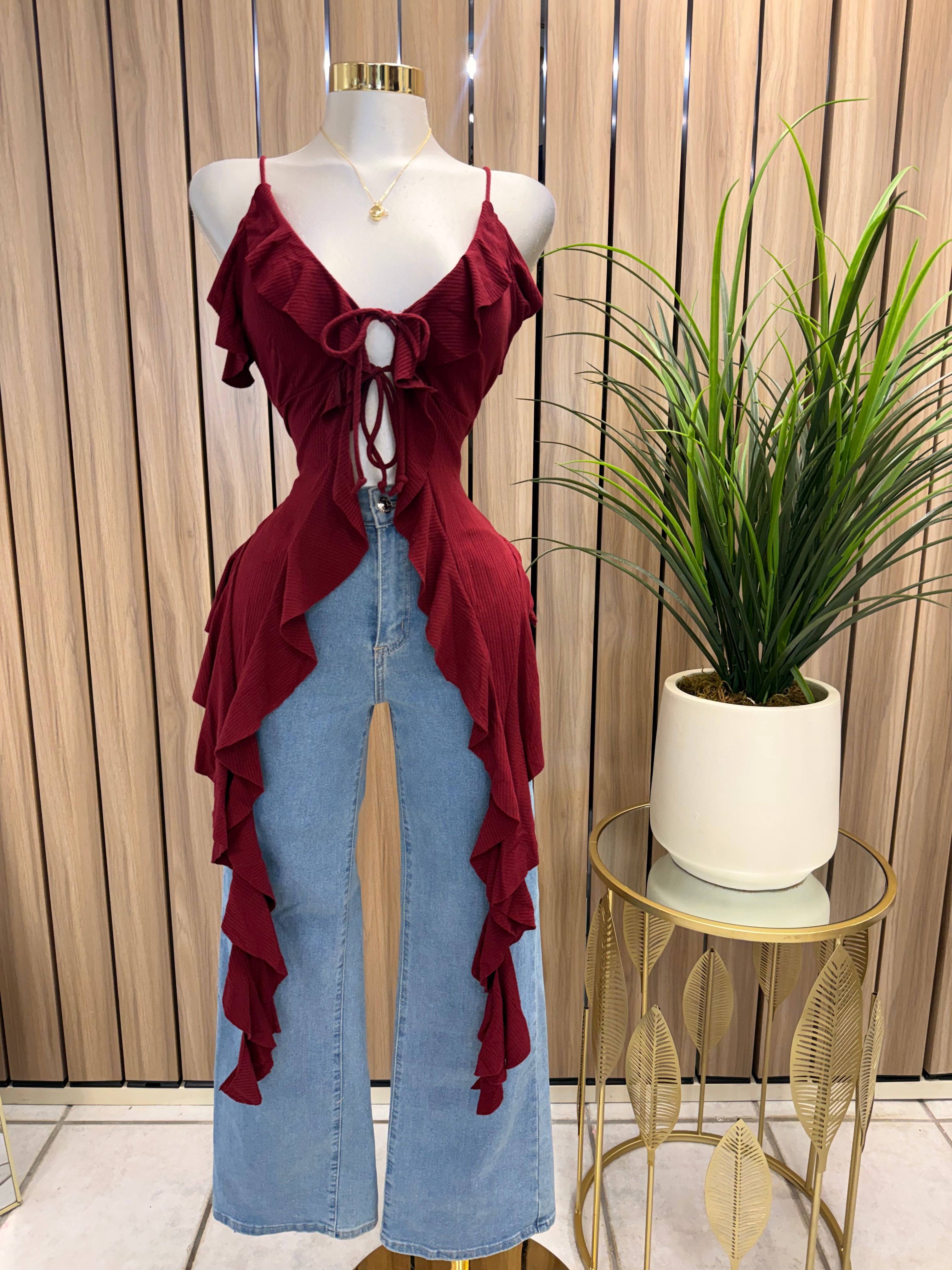 Perfect Blouse Wine
