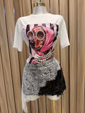 Dog Lace Tshirt