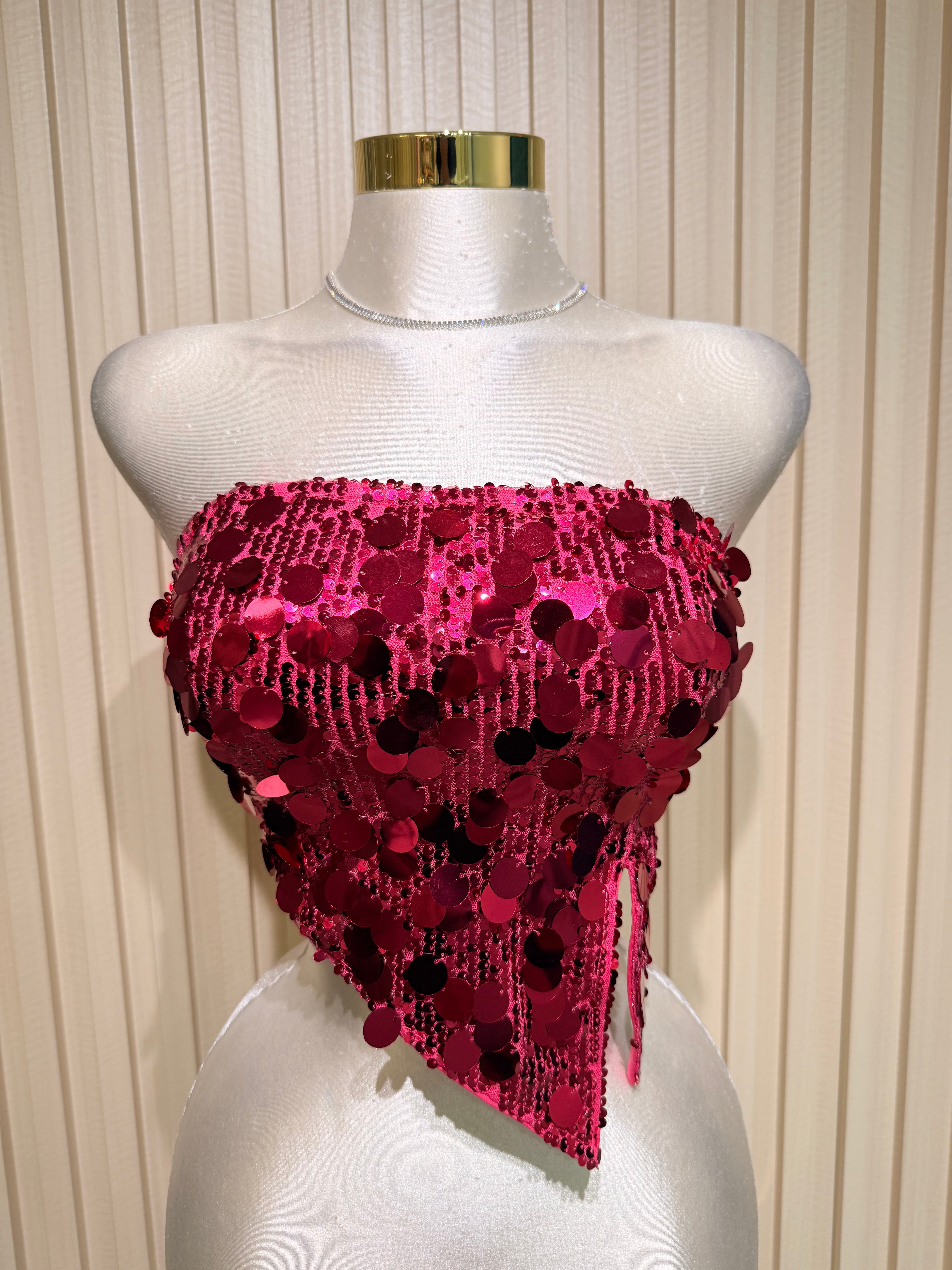 Sequin top