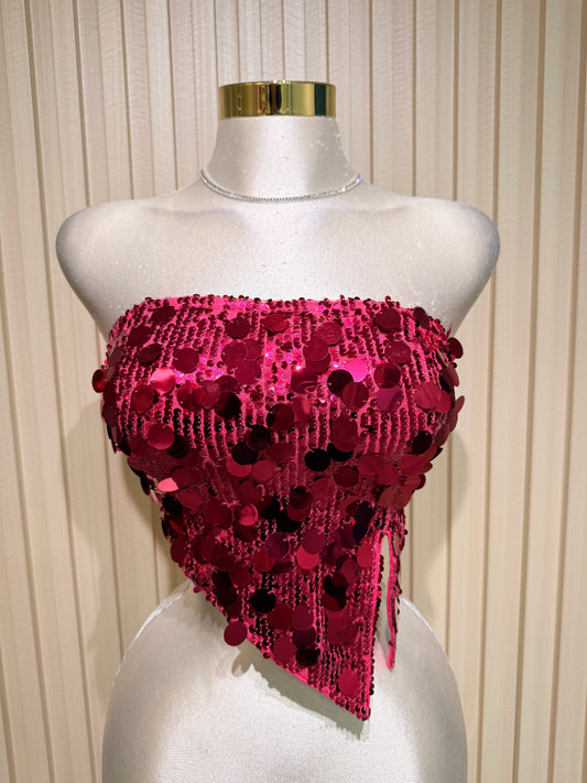 Sequin top
