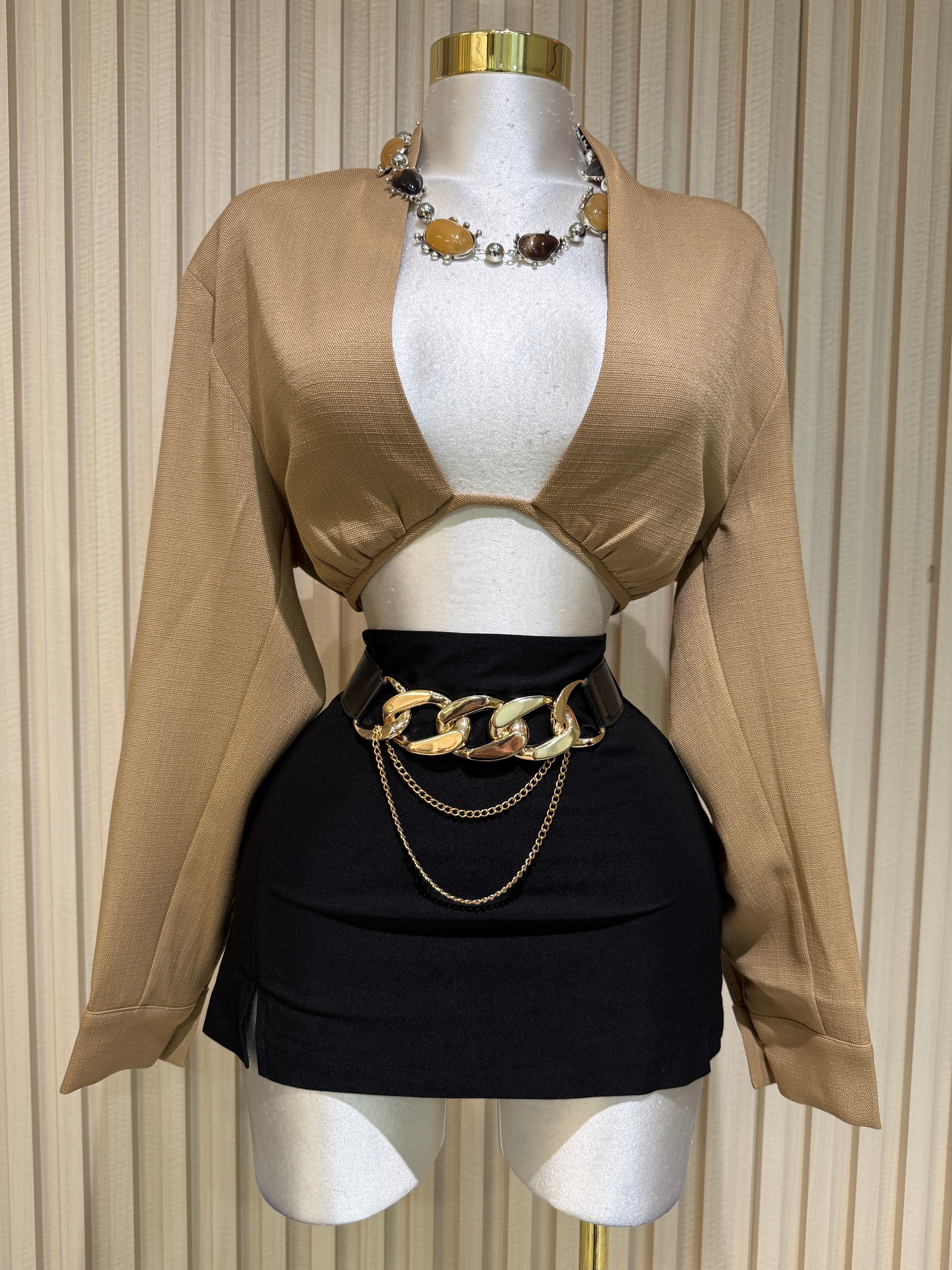 Camel Blouse