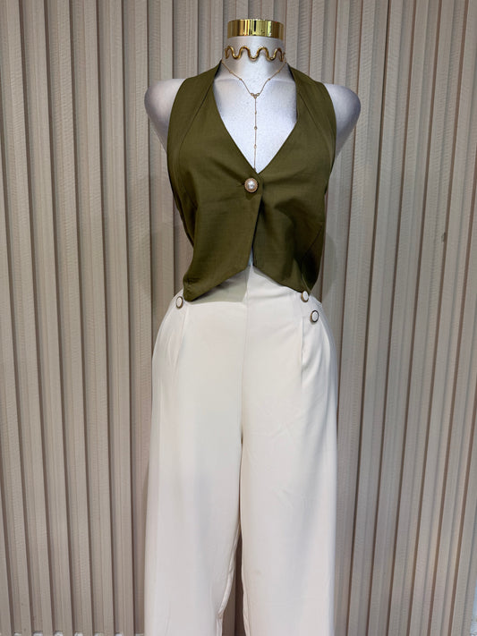 Cream Pant