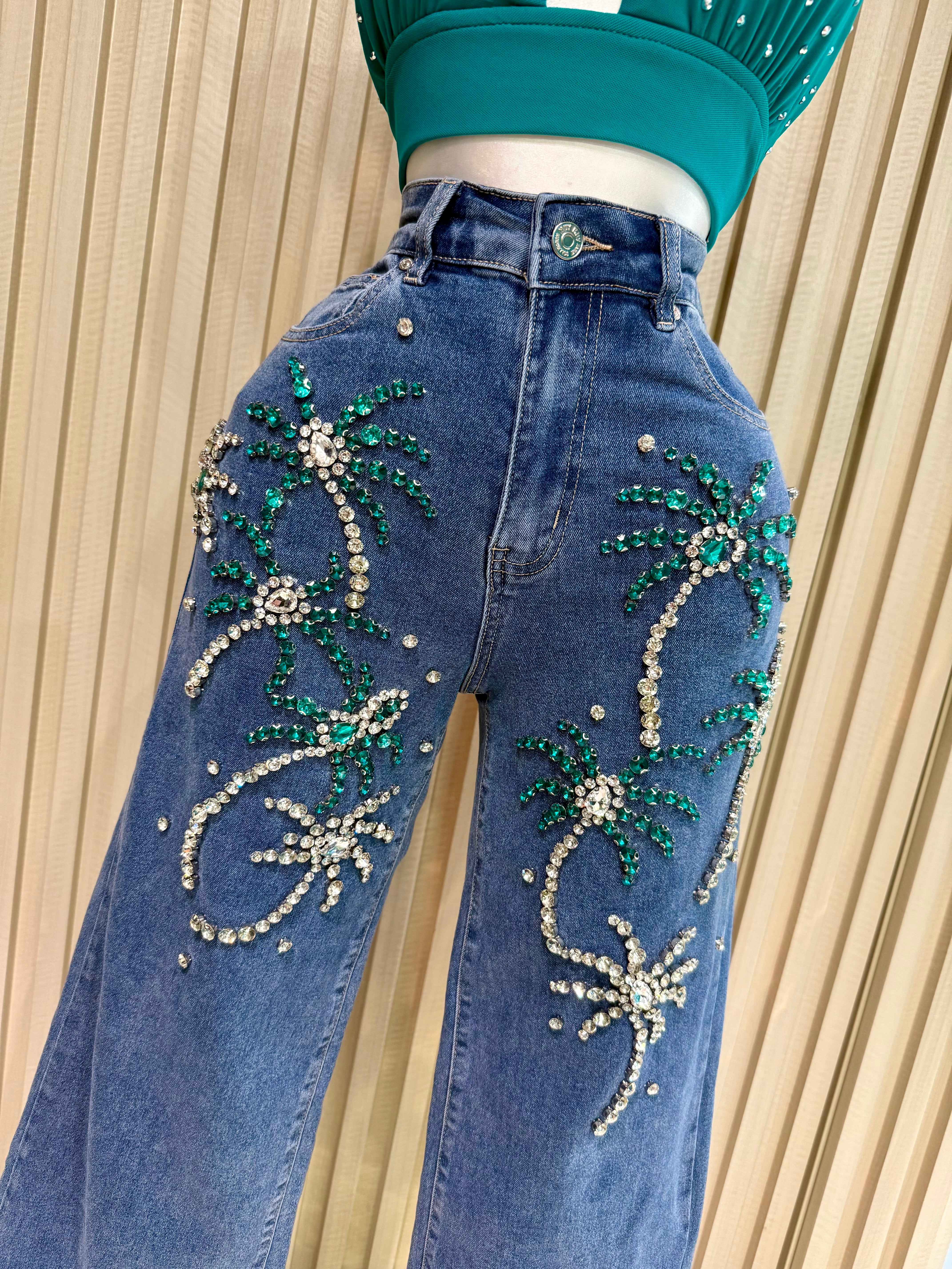 Palm Denim (Small)