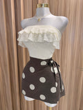 Cream Bustier