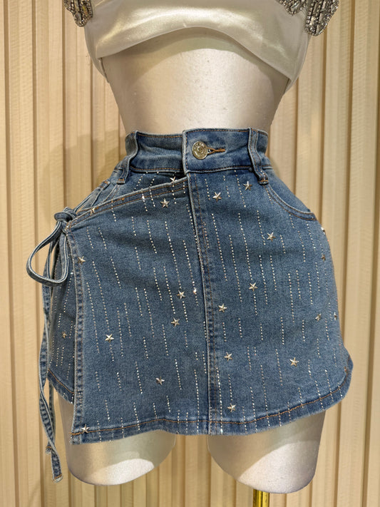 Denim Silver (spandex)