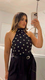 Lunares Halter Top