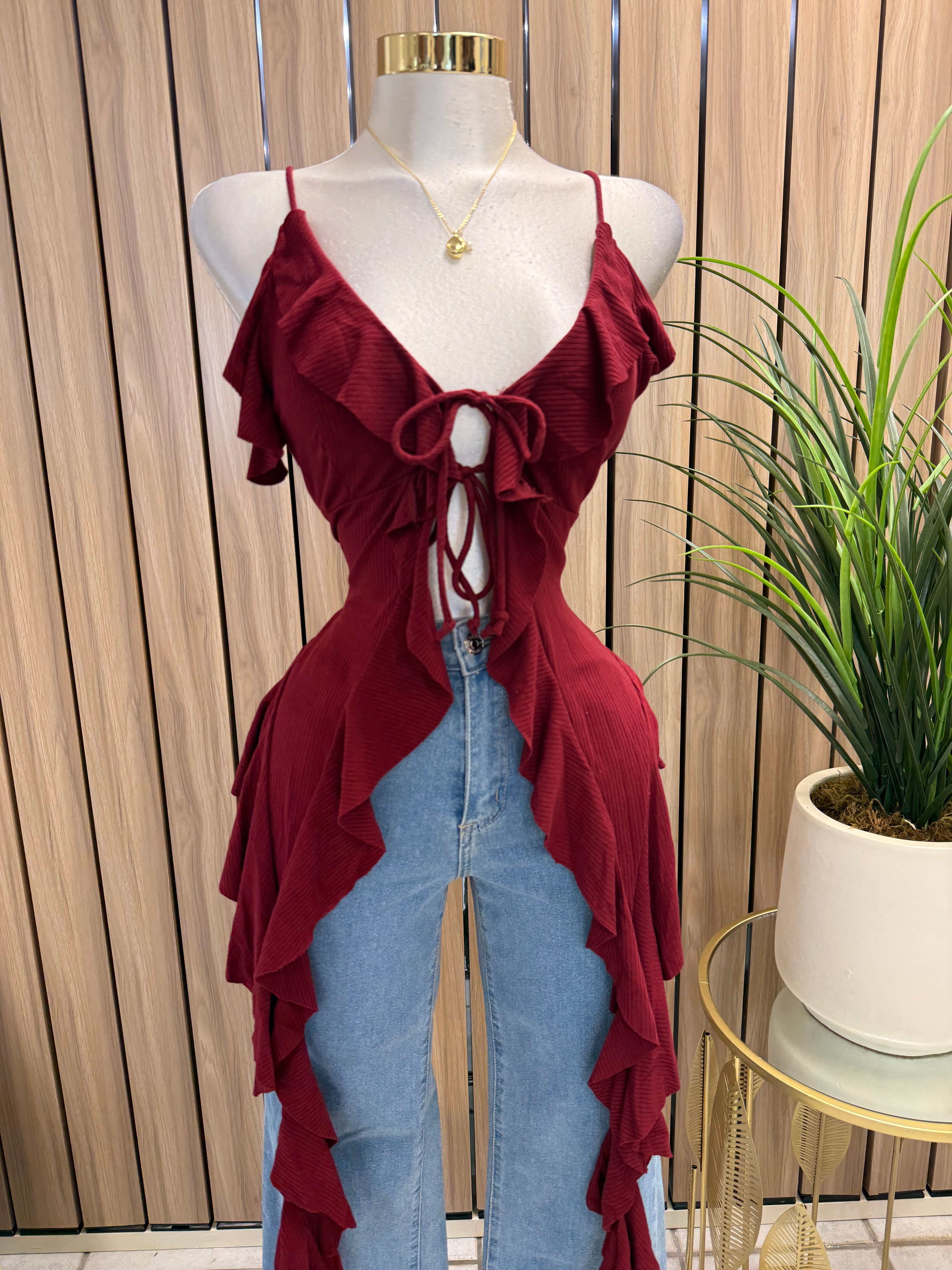 Perfect Blouse Wine