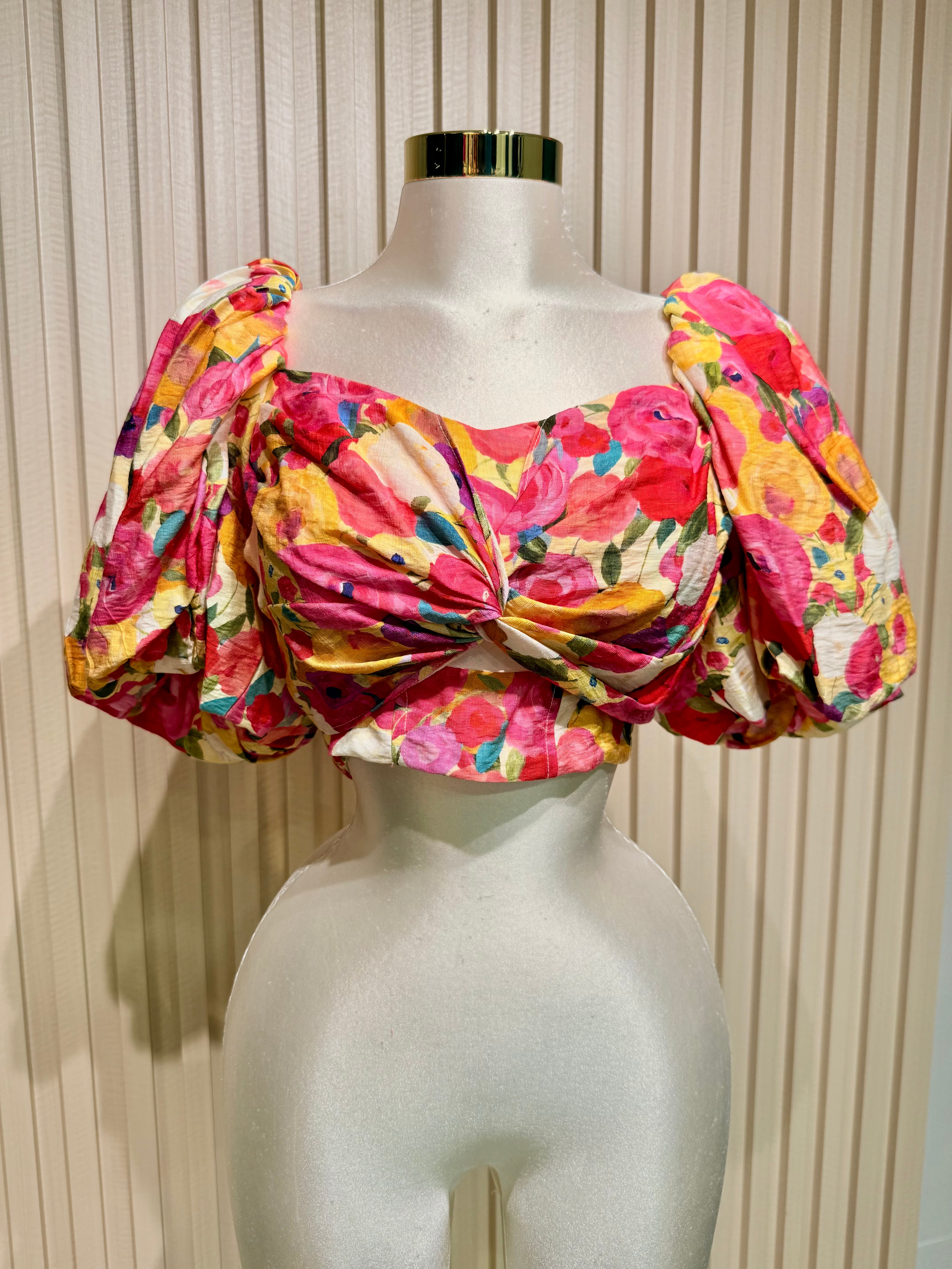 Floral blouse ( S /M)