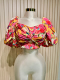 Floral blouse ( S /M)