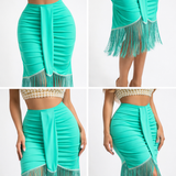 Teal Skirt