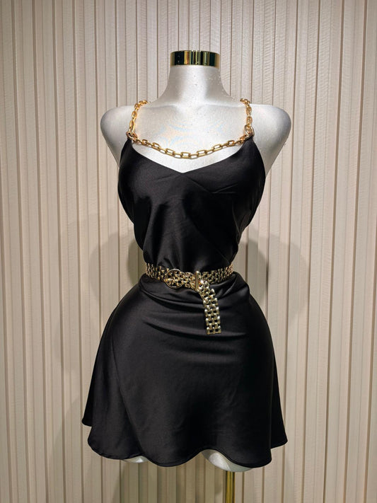 Satin Dress (Large)