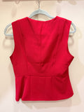 Red Vest blouse